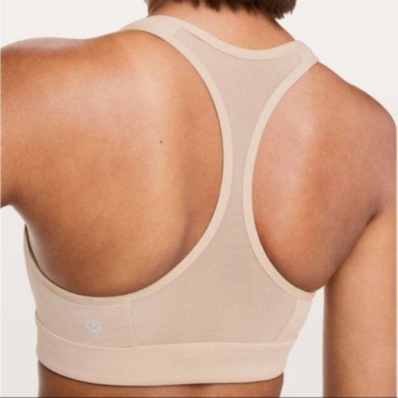 Lululemon Speed Up Nude Sports Bra - Picture 6 of 6